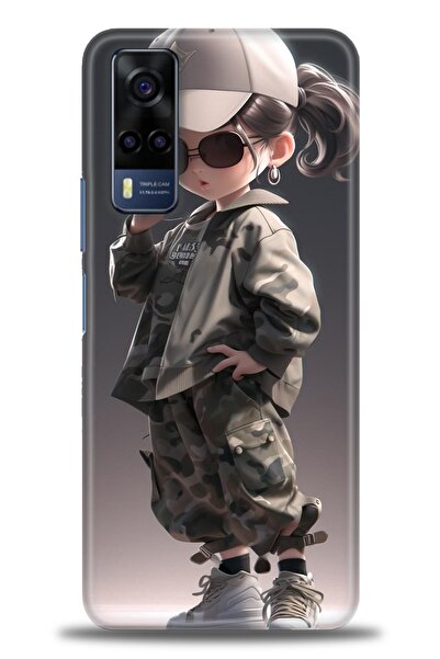 Rulet Aksesuar Vivo Y51 Compatible Hd Printed Silicone Case + Ceramic Screen ...