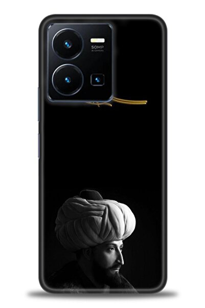 Rulet Aksesuar Vivo Y35 Compatible Hd Printed Silicone Case + Ceramic Screen ...