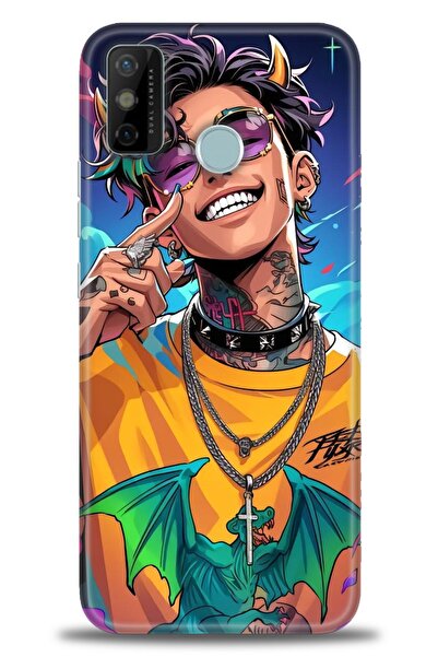 kılıfevreni غطاء متوافق مع هاتف Tecno Spark 6 Go A+ Plus غطاء HD مطبوع - غطاء...