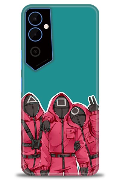 kılıfevreni غطاء تكنو بوفا نيو 2 متوافق مع A+ Plus غطاء HD مطبوع - غطاء سيليك...