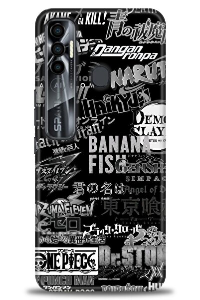 kılıfevreni غطاء متوافق مع هاتف Tecno Spark 7 Pro A+ Plus غطاء HD مطبوع - غطا...