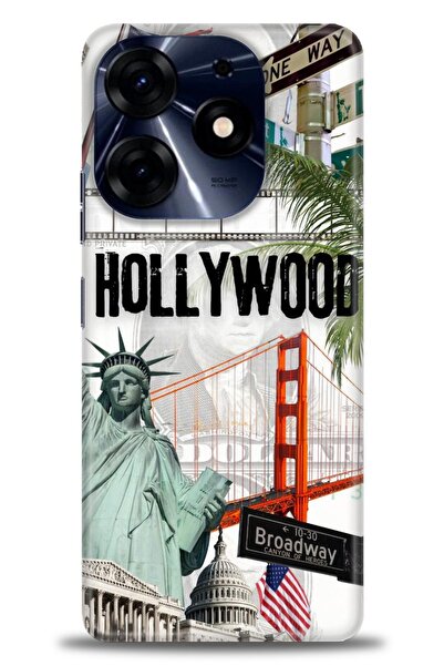 kılıfevreni غطاء متوافق مع هاتف Tecno Spark 10 Pro A+ Plus غطاء HD مطبوع - غط...