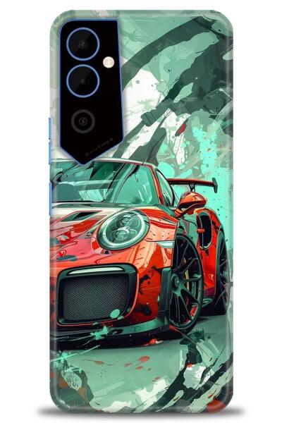 kılıfevreni غطاء متوافق مع هاتف Tecno Pova Neo 2 A+ Plus غطاء HD مطبوع - غطاء...