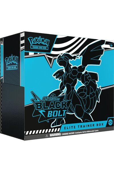 Pokemon - Scarlet & Violet— Black Bolt Elite Trainer Box ETB