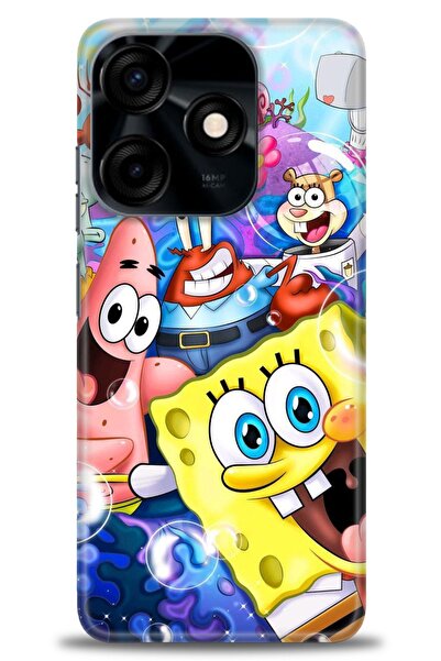 kılıfevreni غطاء متوافق مع هاتف Tecno Spark 10C A+ Plus غطاء HD مطبوع - غطاء ...