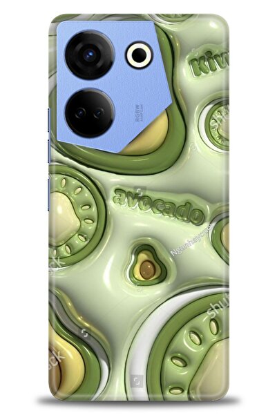 kılıfevreni حافظة تكنو كامون 20 برو 5G متوافقة مع A+ بلس + واقي شاشة سيراميك ...