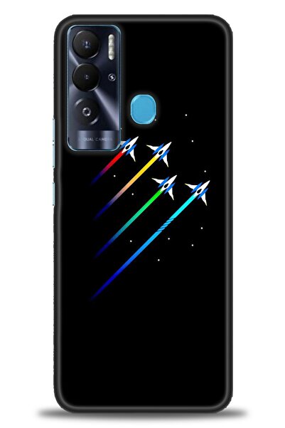 kılıfevreni غطاء تكنو بوفا نيو المتوافق مع A+ Plus غطاء HD مطبوع - غطاء سيليك...