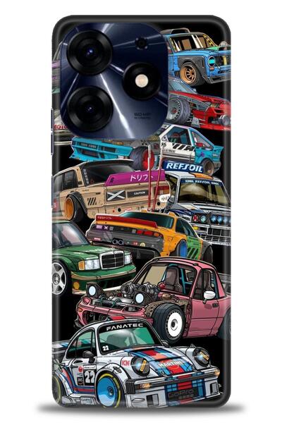 kılıfevreni غطاء متوافق مع هاتف Tecno Spark 10 Pro A+ Plus HD مطبوع - غطاء من...