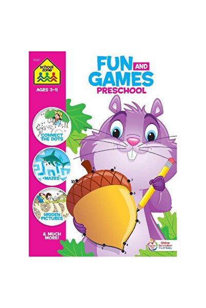 School Zone Publishing Fun & Games: Preschool Ages 3-5