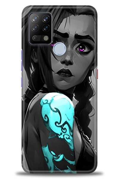 kılıfevreni غطاء A+ Plus متوافق مع هاتف Tecno Pova HD مطبوع - غطاء سيليكون بت...