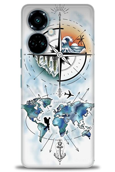 kılıfevreni حافظة متوافقة مع هاتف Tecno Camon 19 Pro + واقي شاشة سيراميك غير ...