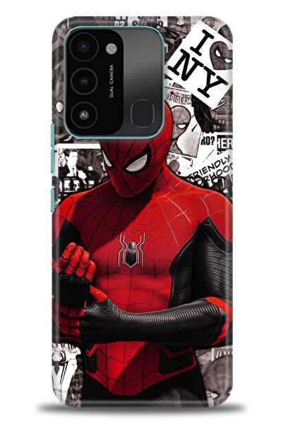 kılıfevreni غطاء متوافق مع هاتف Tecno Spark 8C A+ Plus HD مطبوع - غطاء من الس...