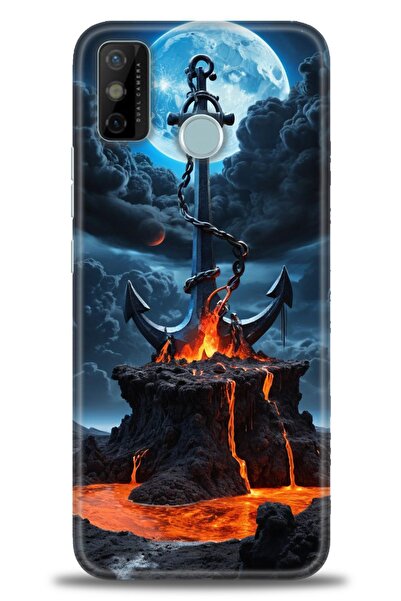 kılıfevreni غطاء متوافق مع هاتف Tecno Spark 6 Go A+ Plus غطاء HD مطبوع - غطاء...