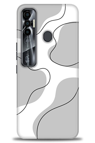 kılıfevreni غطاء متوافق مع هاتف Tecno Spark 7 Pro A+ Plus غطاء HD مطبوع - غطا...