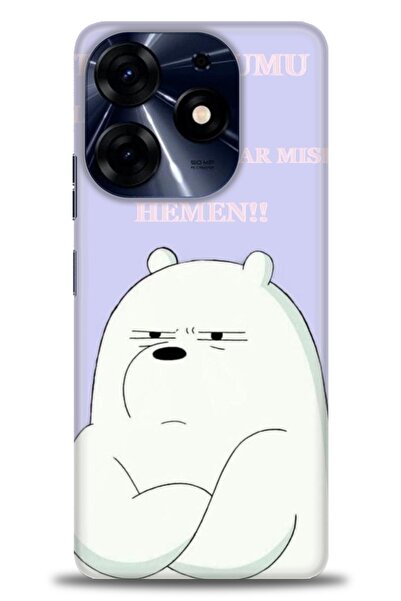 kılıfevreni غطاء متوافق مع هاتف Tecno Spark 10 Pro A+ Plus غطاء HD مطبوع - غط...