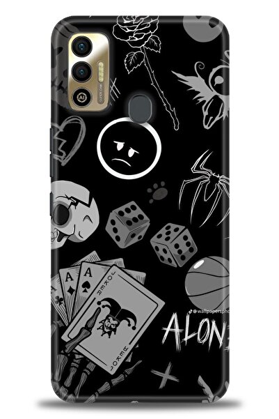 kılıfevreni غطاء متوافق مع هاتف Tecno Spark 7T A+ Plus HD مطبوع - غطاء من الس...