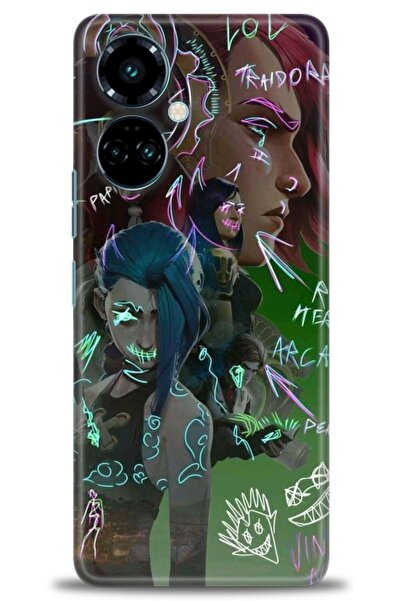 kılıfevreni غطاء متوافق مع هاتف Tecno Camon 19 Pro A+ Plus غطاء HD مطبوع - غط...