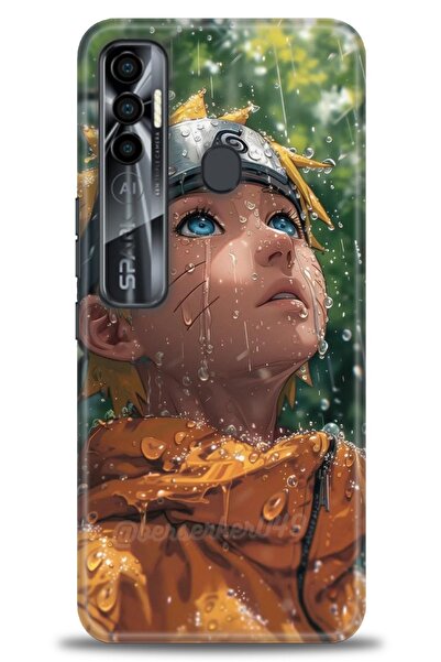 kılıfevreni غطاء متوافق مع هاتف Tecno Spark 7 Pro A+ Plus غطاء HD مطبوع - غطا...