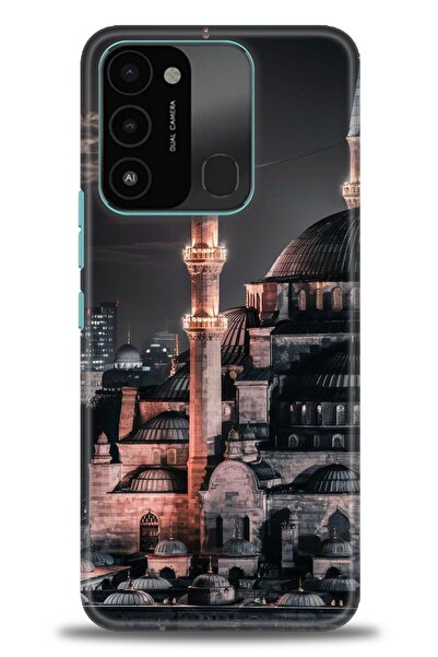 kılıfevreni غطاء متوافق مع هاتف Tecno Spark 8C A+ Plus HD مطبوع - غطاء من الس...