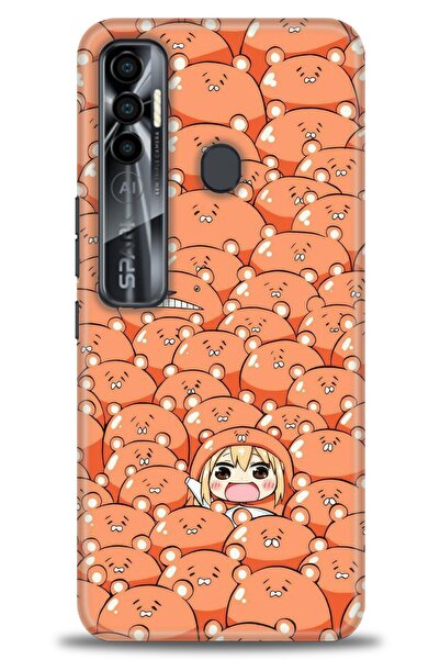 Rulet Aksesuar Tecno Spark 7 Pro Compatible Hd Printed Silicone Case + Cerami...