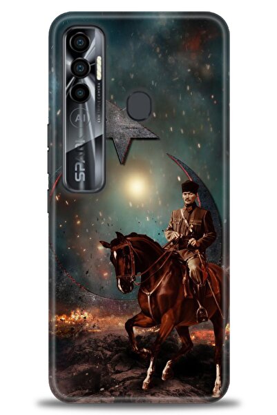 kılıfevreni غطاء متوافق مع هاتف Tecno Spark 7 Pro A+ Plus HD مطبوع - غطاء من ...