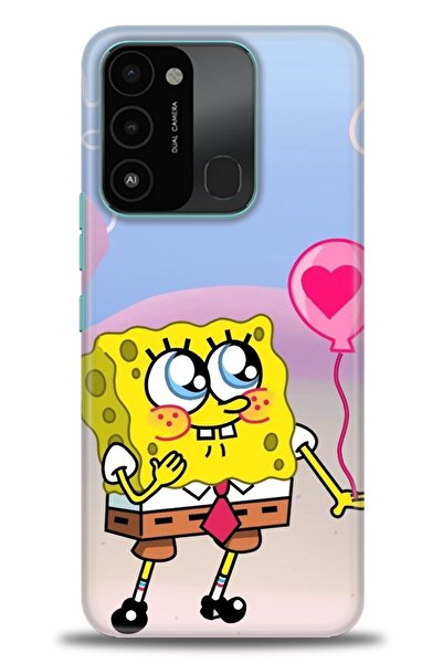 kılıfevreni غطاء متوافق مع هاتف Tecno Spark 8C A+ Plus HD مطبوع - غطاء من الس...