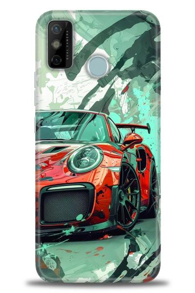 kılıfevreni غطاء متوافق مع هاتف Tecno Spark 6 Go A+ Plus غطاء HD مطبوع - غطاء...