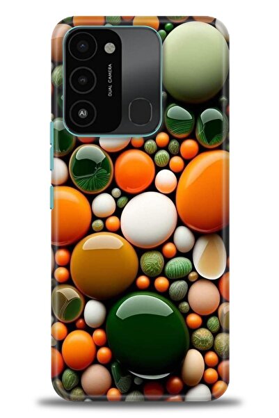 kılıfevreni غطاء متوافق مع هاتف Tecno Spark 8C A+ Plus HD مطبوع - غطاء من الس...