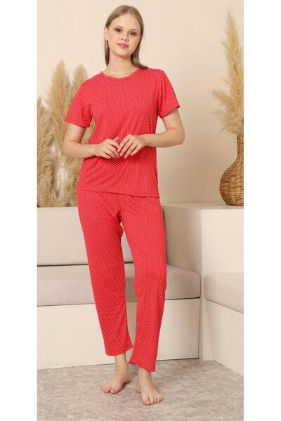 HUBEN Women's Bamboo Viscose Pajama Set