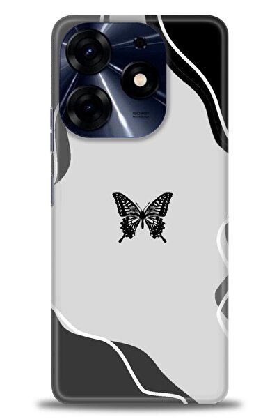 kılıfevreni غطاء متوافق مع هاتف Tecno Spark 10 Pro A+ Plus غطاء HD مطبوع - غط...