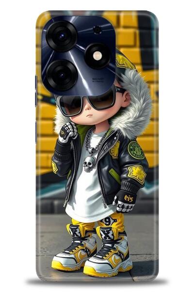 kılıfevreni غطاء متوافق مع هاتف Tecno Spark 10 Pro A+ Plus غطاء HD مطبوع - غط...