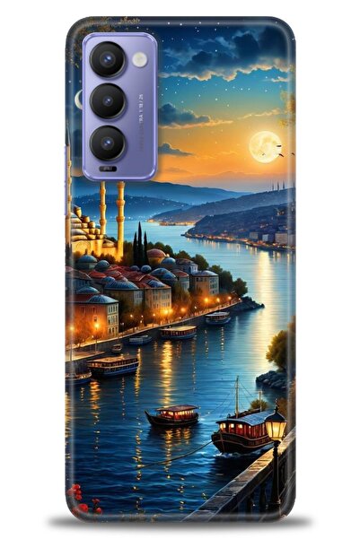 kılıfevreni حافظة متوافقة مع هاتف Tecno Camon 18P + واقي شاشة سيراميك غير قاب...