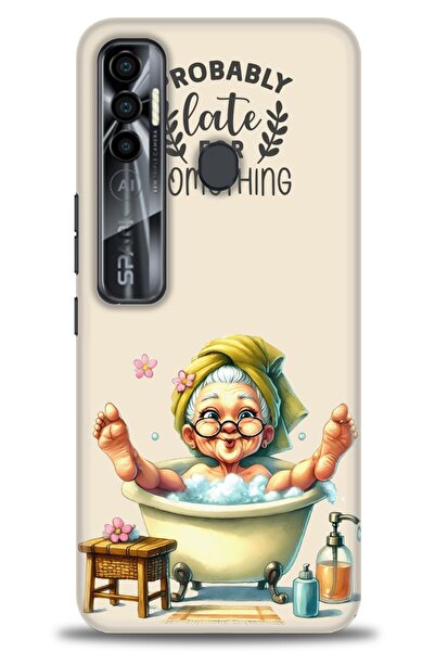 kılıfevreni غطاء متوافق مع هاتف Tecno Spark 7 Pro A+ Plus HD مطبوع - غطاء من ...