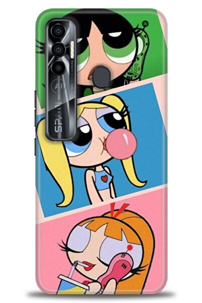 kılıfevreni غطاء متوافق مع هاتف Tecno Spark 7 Pro A+ Plus غطاء HD مطبوع - غطا...