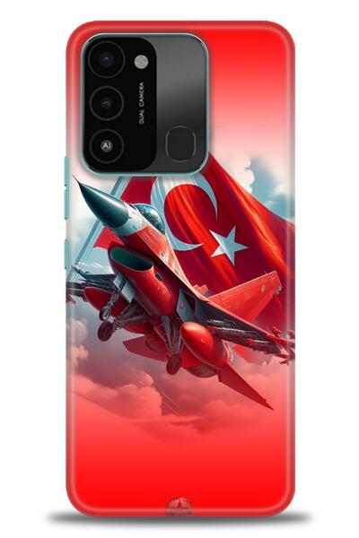 kılıfevreni غطاء متوافق مع هاتف Tecno Spark 8C A+ Plus HD مطبوع - غطاء من الس...