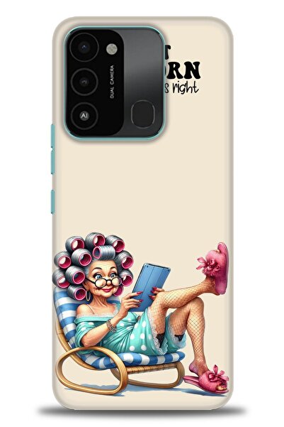 kılıfevreni غطاء متوافق مع هاتف Tecno Spark 8C A+ Plus HD مطبوع - غطاء من الس...