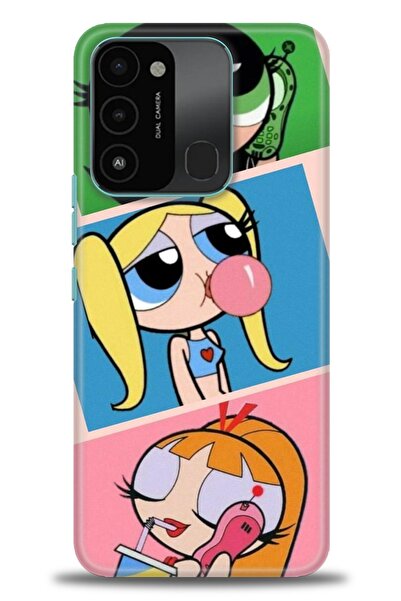 kılıfevreni غطاء متوافق مع هاتف Tecno Spark 8C A+ Plus HD مطبوع - غطاء من الس...