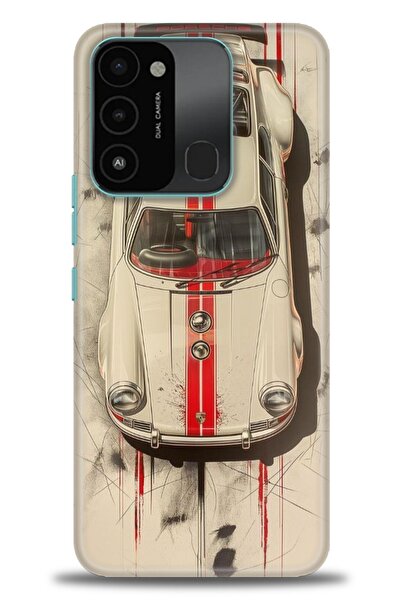 kılıfevreni غطاء متوافق مع هاتف Tecno Spark 8C A+ Plus HD مطبوع - غطاء سيليكو...