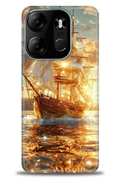 kılıfevreni غطاء متوافق مع هاتف Tecno Spark Go 2023 A+ Plus HD مطبوع - غطاء م...