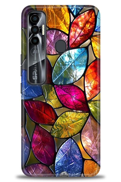 kılıfevreni غطاء متوافق مع هاتف Tecno Spark 7 Pro A+ Plus غطاء HD مطبوع - غطا...