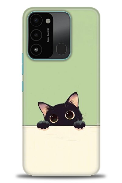 kılıfevreni غطاء متوافق مع هاتف Tecno Spark 8C A+ Plus HD مطبوع - غطاء من الس...