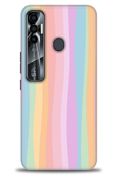 kılıfevreni غطاء متوافق مع هاتف Tecno Spark 7 Pro A+ Plus غطاء HD مطبوع - غطا...