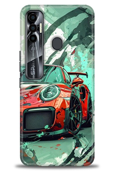 kılıfevreni غطاء متوافق مع هاتف Tecno Spark 7 Pro A+ Plus HD مطبوع - غطاء من ...