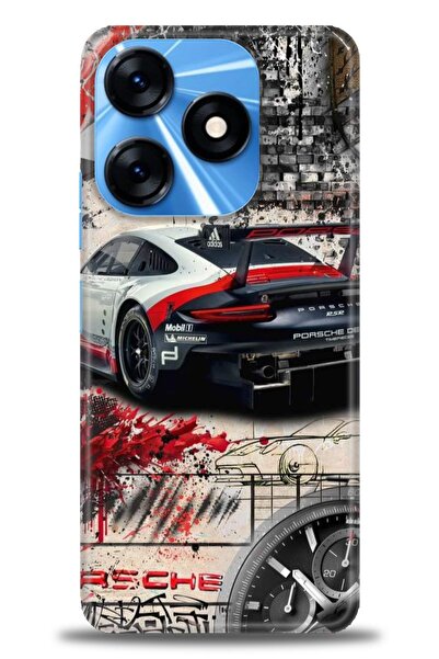 kılıfevreni حافظة متوافقة مع هاتف Tecno Spark 10 4G A+ Plus + واقي شاشة سيرام...