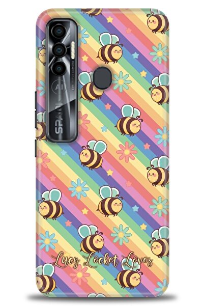 kılıfevreni غطاء متوافق مع هاتف Tecno Spark 7 Pro A+ Plus HD مطبوع - غطاء من ...