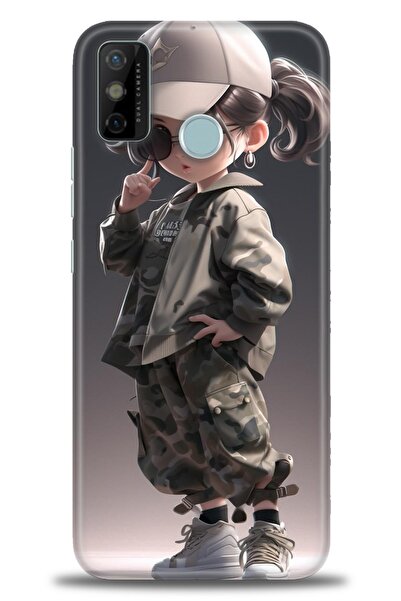 kılıfevreni غطاء متوافق مع هاتف Tecno Spark 6 Go A+ Plus غطاء HD مطبوع - غطاء...