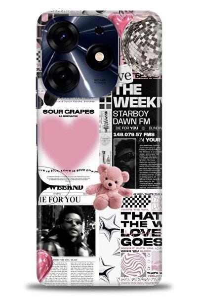 kılıfevreni غطاء متوافق مع هاتف Tecno Spark 10 Pro A+ Plus غطاء HD مطبوع - غط...