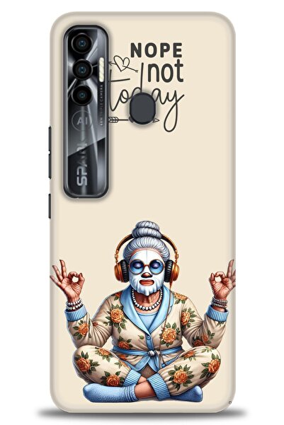 kılıfevreni غطاء متوافق مع هاتف Tecno Spark 7 Pro A+ Plus HD مطبوع - غطاء من ...