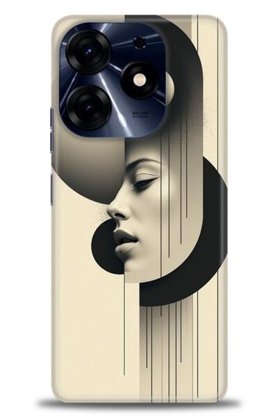 kılıfevreni غطاء متوافق مع هاتف Tecno Spark 10 Pro A+ Plus غطاء HD مطبوع - غط...