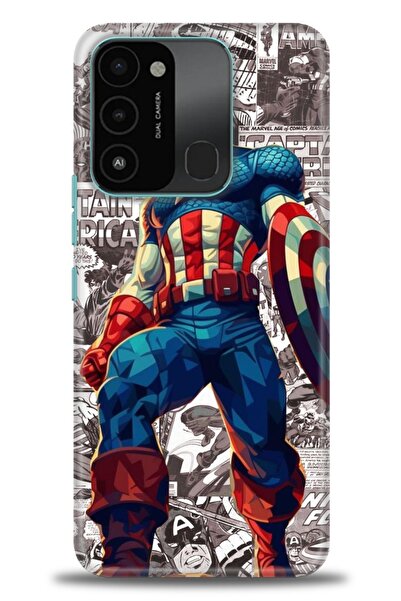 kılıfevreni غطاء متوافق مع هاتف Tecno Spark 8C A+ Plus غطاء HD مطبوع - غطاء م...